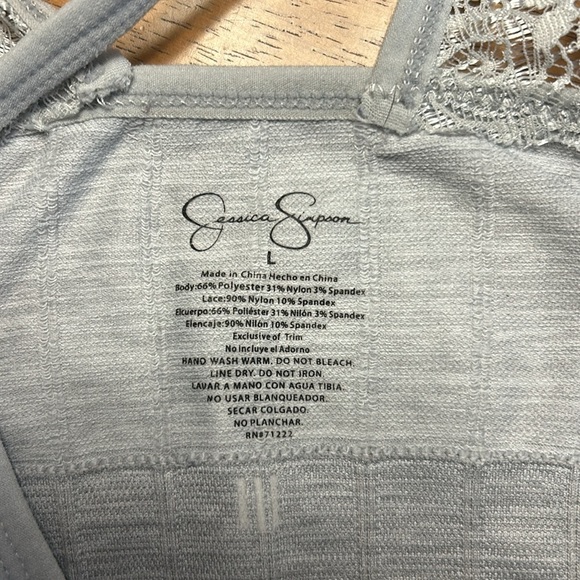 Women’s gray bralette size large from Jessica Simpson. - Picture 4 of 4